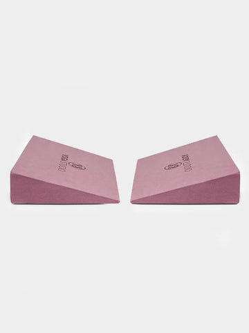 Yoga Studio EVA Foam Wedges Twin Pack Pair